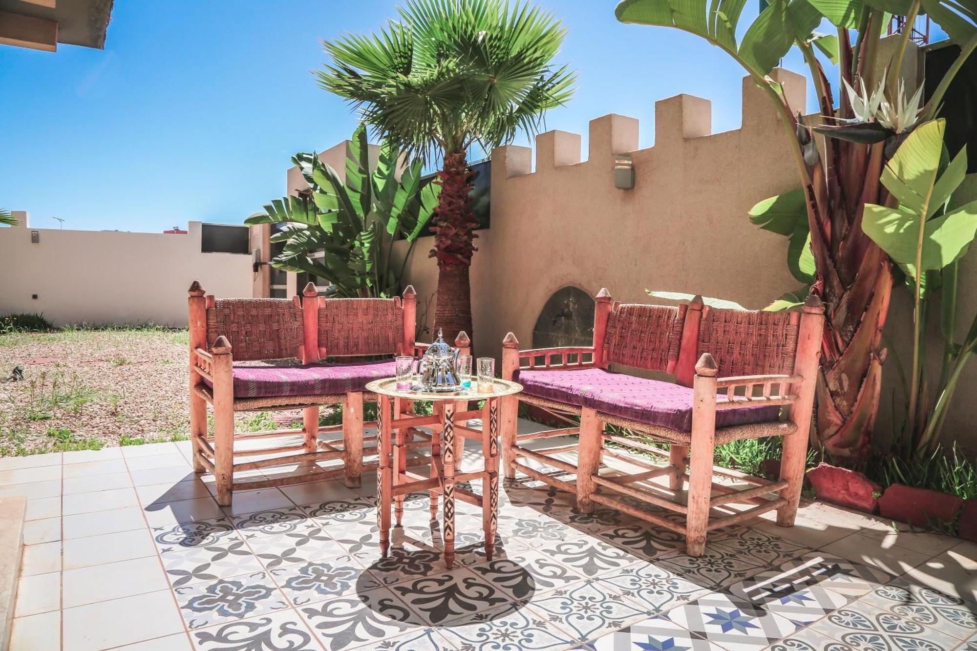 Villa Moderne A 5 Min De La Plage Avec Jardin Et 3 Salons الصويرة المظهر الخارجي الصورة